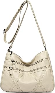 Crossbody Bags for Women,Purses for Women Soft PU Leather Shoulder Bag Ladies Purse