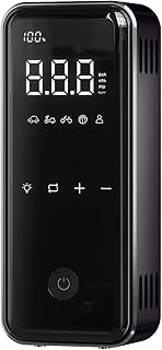 MotorX Tire Inflator Portable Air Compressor 2nd Generation, Large Tire Inflator Speed Level 30 Seconds Fast Inflation Air Pump, 15000mAh Battery Capacity, 65W 5X Fast Charging, Deluxe Package.