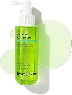 Scalp Serum for Hair Growth Spray – Korean Vegan Treatment for Hair Loss, Thinning & Itchy Scalp, Non-Greasy, Lightweight Formula to Exfoliate Dandruff & Strengthen Roots – For Men & Women (100 mL)