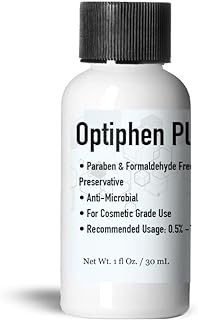 Optiphen Plus Preservative for Cosmetics, Optiphen Natural Preservative For Lotions Making DIY Products, Serums (1 Ounce / 30 mL)