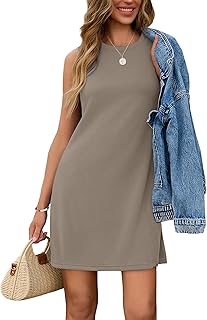 Dresses for Women 2025 Casual Summer Sundresses Sleeveless Tank Dress Fashion Outfits