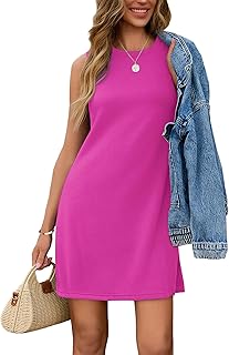 Dresses for Women 2025 Casual Summer Sundresses Sleeveless Tank Dress Fashion Outfits