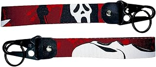 1Pack Anime Motorcycle Key Tag Strap Keychain JDM Keychain Tag Nylon Jet Tag for Car Motorcycles