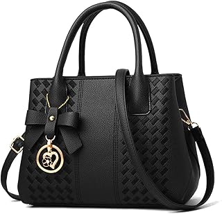 Purses and Handbags for Women Fashion Ladies PU Leather Top Handle Satchel Shoulder Tote Bags