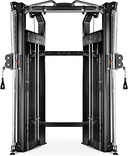 XMARK Functional Trainer Cable Machine, Dual Weight Stack Cable Pulley Machine for Strength Training, Commercial and Home Gyms, and Rehab Facilities