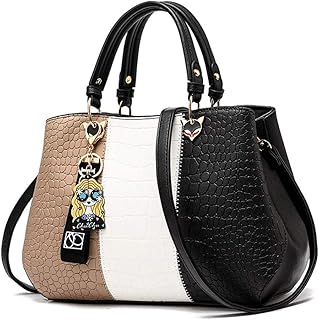 Handbags for Women Fashion Ladies Purses PU Leather Satchel Shoulder Tote Bags