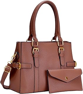 Women's Handbags Fashion Vegan Leather Handbags Purses for women Tote Bag Shoulder Bag Top Handle Satchel Spring Purse