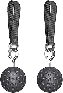 SELEWARE Non-Slip Pull Up Power Balls, Rock Climbing Grips for Strength Training, Forearm and Hand Exerciser for Chin Up Bar, Kettlebell, Barbell, Resistance Band Handles, Home Gym Workout Equipment